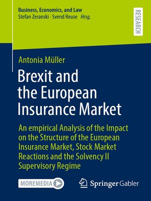 cover image of Brexit and the European Insurance Market